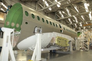 Le fuselage emploie un alliage d'aluminium-lithium de nouvelle génération.