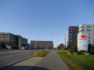 La base d'Air Canada à Dorval. Photo: Daniel Bordeleau