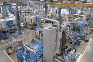 Le plancher de l'usine de Pratt & Whitney Canada à Longueuil. Photo: P&WC.