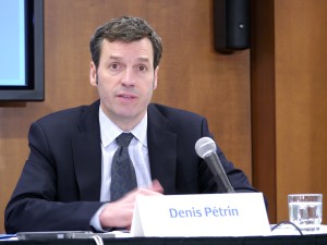 Denis Pétrin, chef de la direction financière, Transat AT.