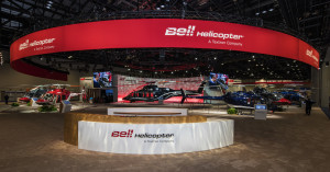 Bell Helicopter booth