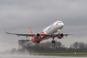 Livraison du 9000ième Airbus à Hamburg, un A321 de VietJetAir.