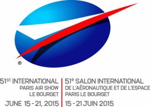 Logo Salon du Bourget 2015.
