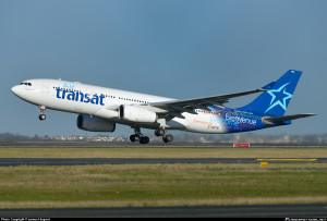 Air Transat Airbus A330-200.