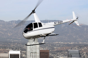 Robinson R-44 In Flight. Photo: Robinson Helicopters.