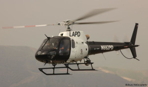 Airbus Helicopters H125 aux couleurs du LAPD. Photo: Airbus Helicopters.