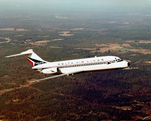 Douglas DC-9-14 de Delta Airlines.