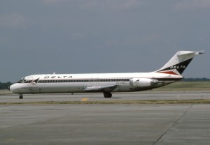Douglas DC-9-32 de Delta Airlines. 