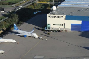 Installations de Bombardier Aéronautique à Mirabel.