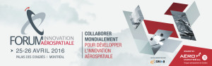 Logo Forum Innovation Aérospatiale 2016