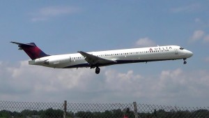 McDonnell Douglas MD-88 de Delta Airlines.
