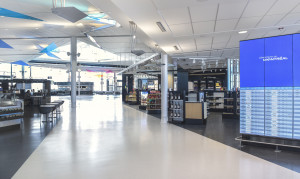 Aéroport Montréal-Trudeau secteur international. Photo: Aéroports de Montréal.