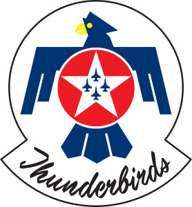 Logo USAF Thunderbirds.