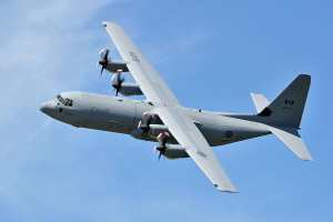 RCAF Lockheed Martin C-130J Hercules. Photo: DND. 