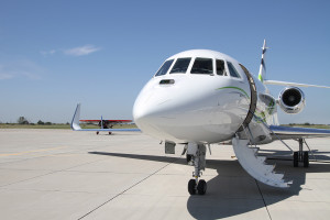 Dassault Combined Vision System Camera on Falcon 2000S/LXS. Photo: Dassault Aviation.