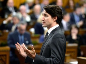 Justin Trudeau à la Chambre des Communes le 7 juin 2016. 