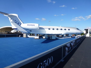 Gulfstream G500. Photo; Philippe Cauchi.