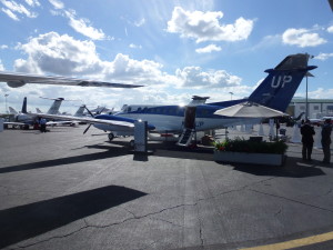 Beechcraft King Air 350i de Wheels Up. Photo: Philippe Cauchi.