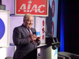 Jim Quick, président de l'AIAC. Photo: Philippe Cauchi.