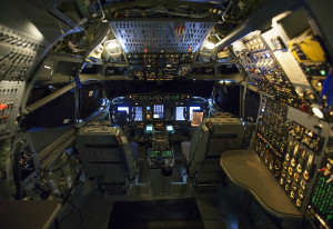 Boeing E-3A Sentry Cockpit. Photo: Boeing. 
