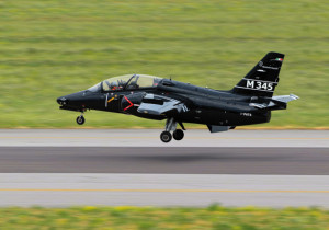 Leonardo Aermacchi M-345 First Flight. Photo: Leonardo.