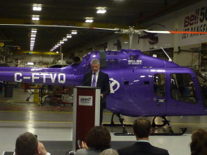 Mitch Snyder, président, Bell Helicopter Textron. Photo: Philippe Cauchi.