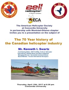 Vertical Flight: 70 Years of Canadian Helicopter Achievements.