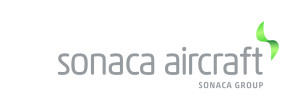 Logo Sonaca Aircraft.