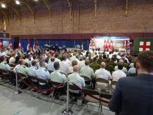 Conférence de presse pour la présentation de la Politique de défense du Canada. Photo: Philippe Cauchi. 