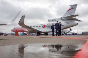 Dassault Falcon 8X. Photo: Dassault Falcon. 